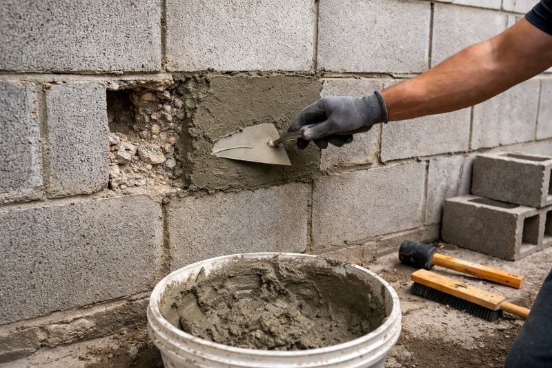 Block Wall Repair in West Lafayette, IN