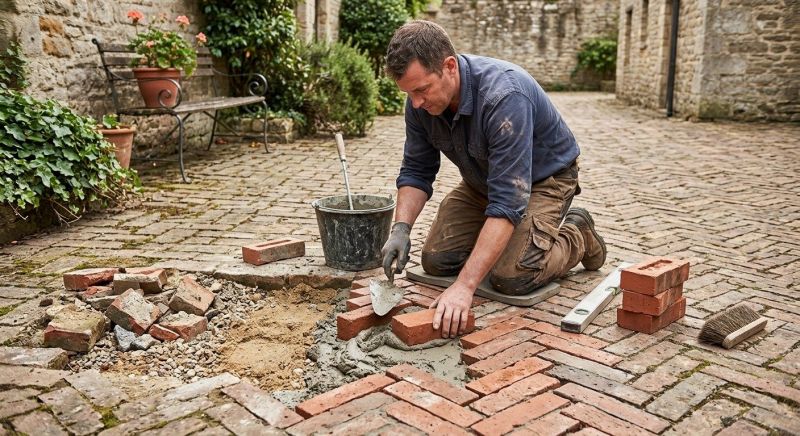 Brick Flatwork Repair in Lafayette, IN