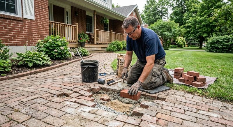 Brick Flatwork Repair in Lafayette, IN