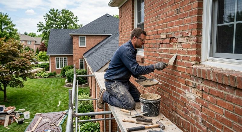 Brick Masonry Repair in Crawfordsville, IN