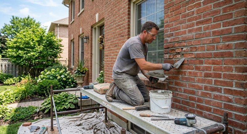 Brick Masonry Repair in Delphi, IN