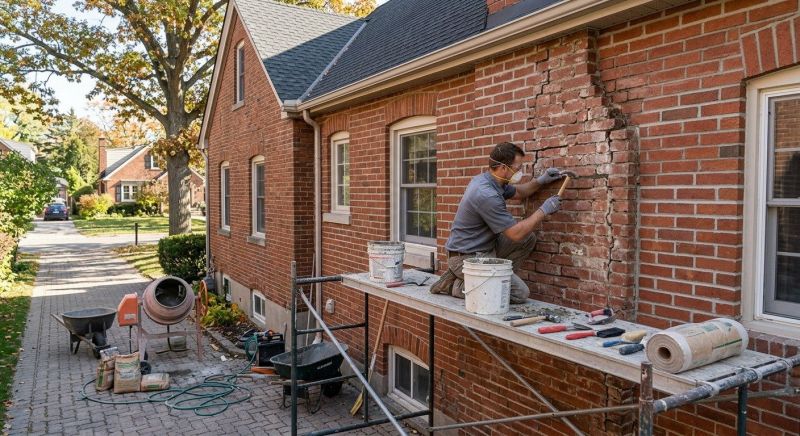 Brick Masonry Restoration in Lafayette, IN