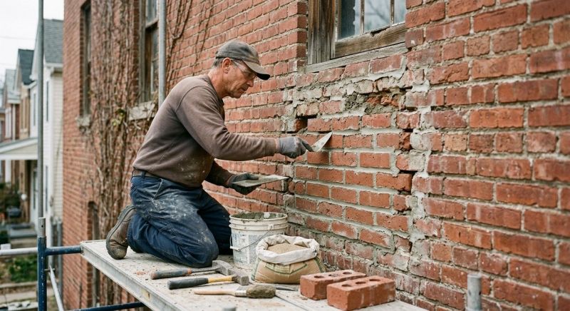 Brick Repair in Crawfordsville, IN