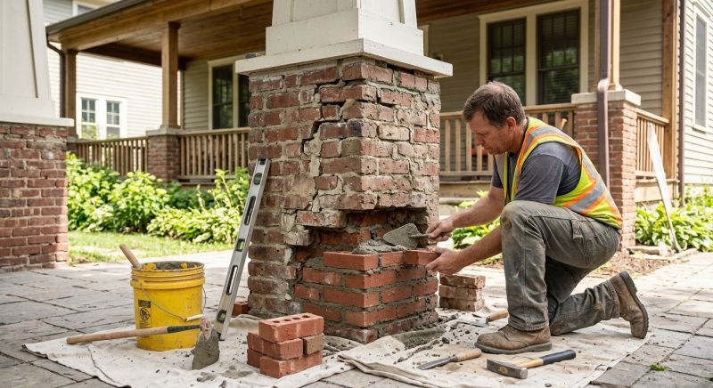 Brick Restoration in Frankfort, IN
