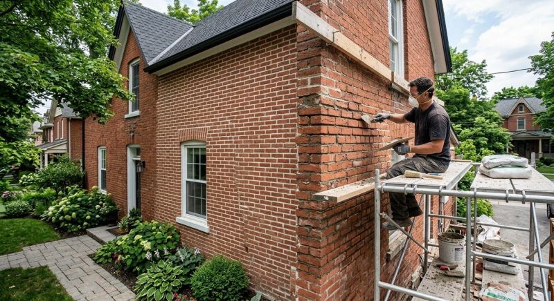 Brick Restoration in Otterbein, IN