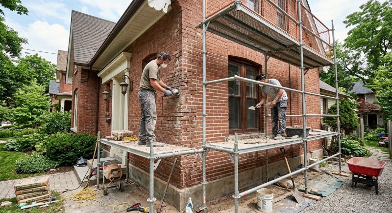 Brick Restoration in Otterbein, IN