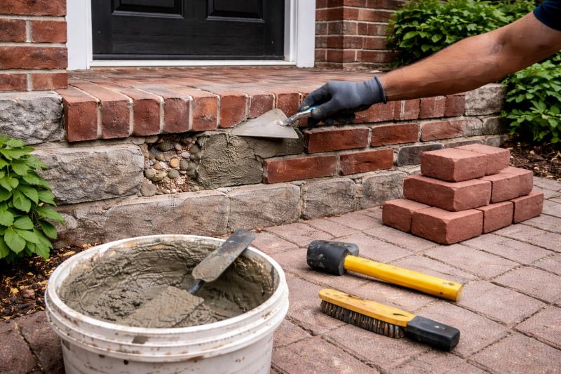Brick Steps Repair in Lafayette, IN