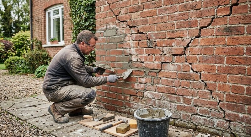Brick Wall Repair in Crawfordsville, IN