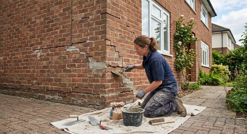 Brick Wall Repair in Thorntown, IN