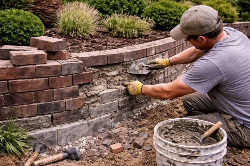Brick Wall Repair in Tippecanoe County, IN