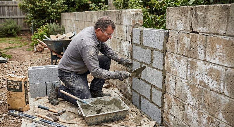 Cement Block Repair in Lafayette, IN