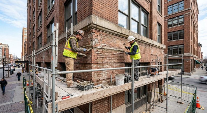 Commercial Masonry Repair in Delphi, IN