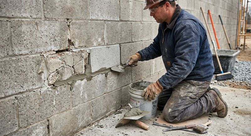 Masonry Wall Repair in Lafayette, IN