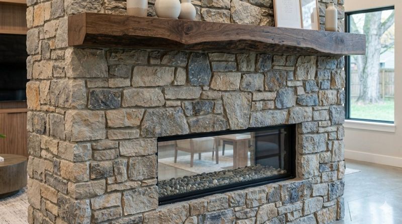 Stone Chimney Installation in Darlington, IN