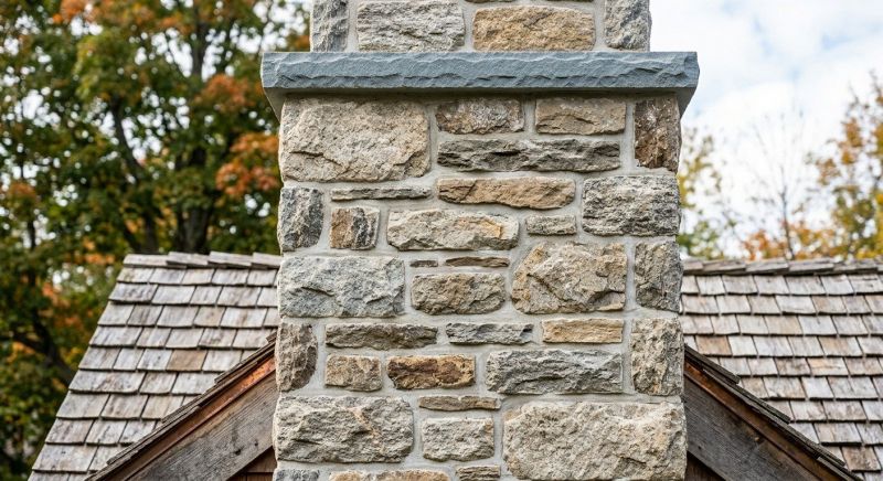 Stone Chimney Installation in Lafayette, IN