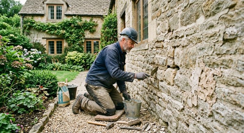 Stone Masonry Repair in Crawfordsville, IN