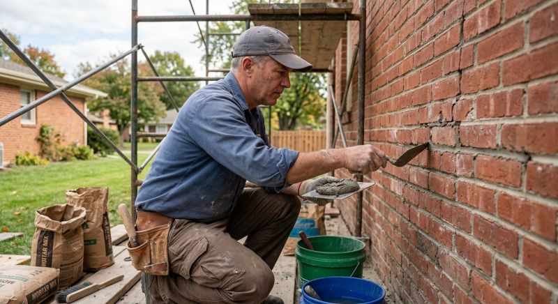 Stone Masonry Repair in Delphi, IN