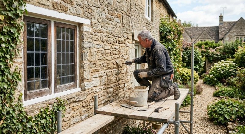 Stone Masonry Repair in Delphi, IN